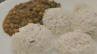 Kerala Meals Papadam Olan Cabbage