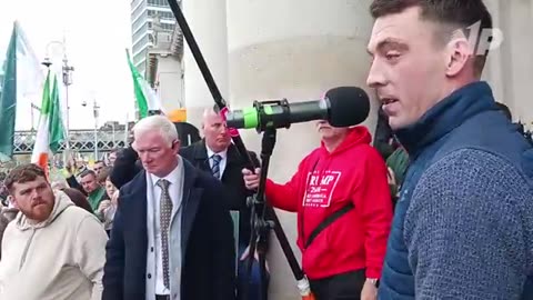 "You Cannot Conquer Ireland" — Patrick Quinlan Speaks at the National Rally Against Immigration