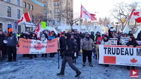 Freedom Convoy 2nd Anniversary Rally Ottawa