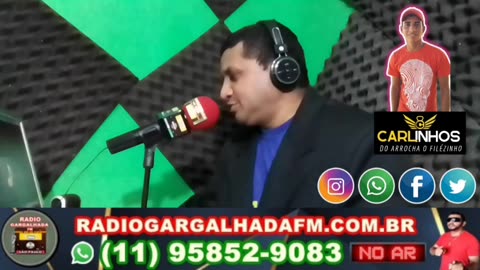 RADIO GARGALHADA FM SÃO PAULO DIVULGAÇÃO CARLINHOS DO ARROCHA