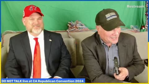 DO NOT TALK Live at CA Republican Convention.2024 with JASON ANDERSON