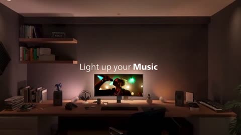 Philips Hue - Tingkatkan pencahayaan di area hiburan Anda!