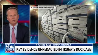 Trump attorney, Chris Kise, on the unredacted evidence in the Trump document case