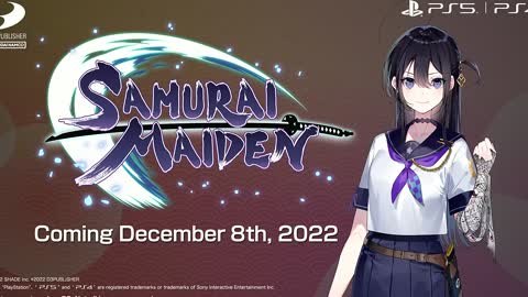 Samurai Maiden - Character Trailer (Tsumugi) PS5 & PS4 Games