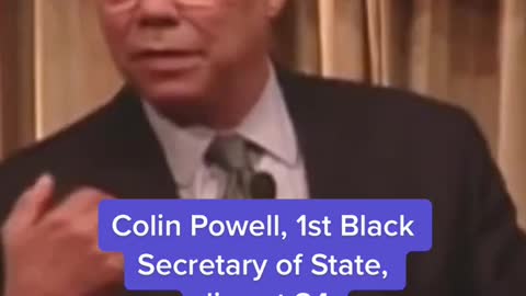 Colin Powell, 1st BlackSecretar of state,dies at 84.