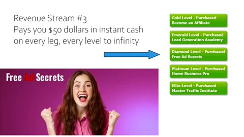 Power lead system instant cash commissions