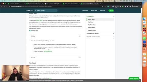 11-How To Get Upwork Rising Talent Badge - Upwork Masterclass