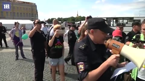 How Russia handles gay pride parades