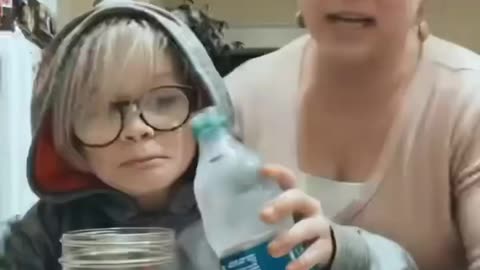 Mother & Son science experiment gone wrong
