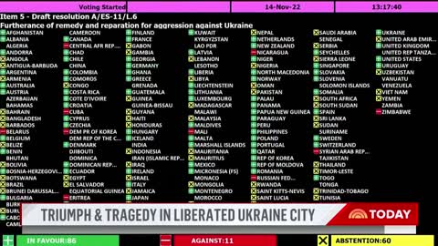 UN General Assembly Calls For Russia To Pay Ukraine Reparations