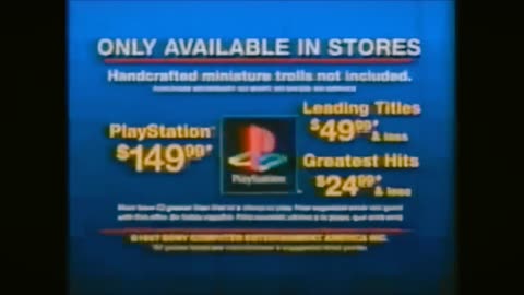 Sony Playstation 1 commercial