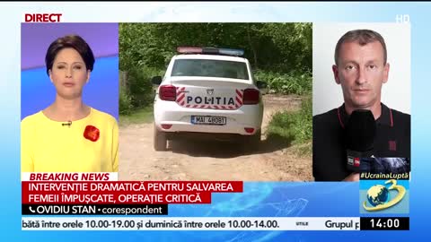 O femeie căsătorită din Brașov, împușcată în piept de amantul gelos