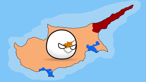 History of Cyprus - Countryballs 1900-2022