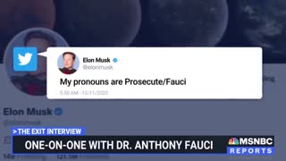 MUSK - Prosecute Fauci !