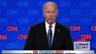 Presidential Debate: Biden struggles through closing statement