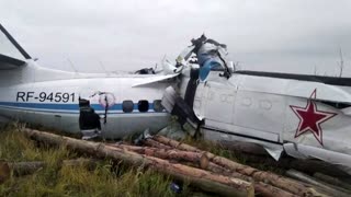 Russian plane crashes in Tatarstan region
