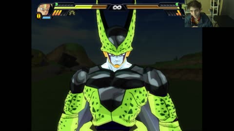 Perfect Cell VS Super Saiyan Gohan In A Dragon Ball Z Budokai Tenkaichi 3 Battle