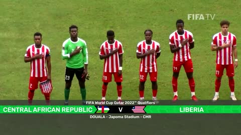 Central African Republic v Liberia FIFA World Cup Qatar 2022 Qualifier Match Highlights