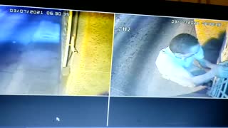 Robo de cámara en una calle del Centro