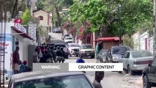 Haitians lynch and set alight suspected gang members