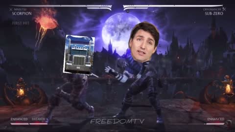 Canada’s Justin Trudeau vs Truckers