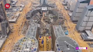 Construction of a Huge Stadium for the World Cup! These are the World's Most Amazing Megaprojects.