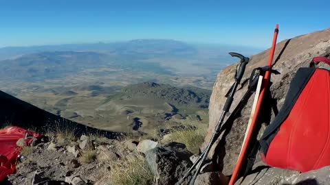 Erciyes 3700 - 3800 Metre Türk Bayrağı Kayseri Develi Manzarası