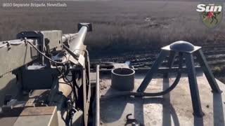 Ukrainian forces use Czech howitzers against Russian troops