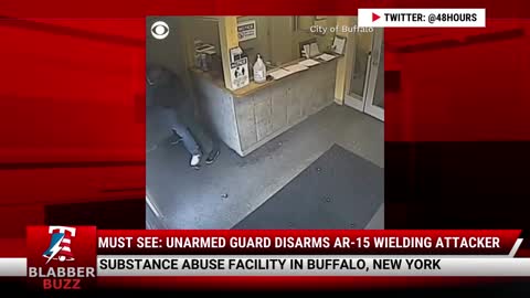 MUST SEE: Unarmed Guard Disarms AR-15 Wielding Attacker