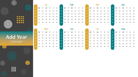 Calendar PowerPoint Template