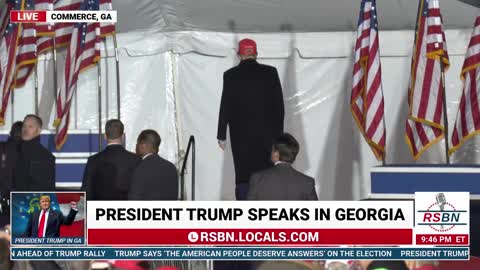 President Trump Full Speech From Commerce, GA 3/26/22