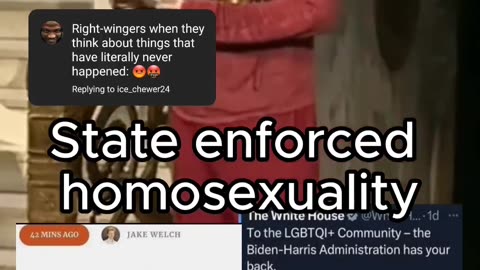 Literally Never Happens! 😠| State Enforced Homosexuality - Sam Hyde | Meme #shorts