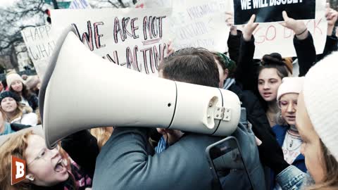 Abortion Activists Literally BARK at Pro-Life Protester for Saying "You Weren't Aborted"