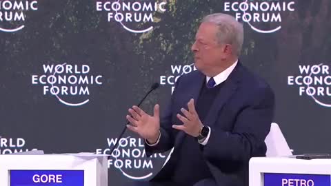 Al Gore is unhinged at WEF.