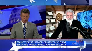 REAL AMERICA -- Dan Ball W/ Dr. Robert Malone, Project Veritas Exposes Pfizer Employee, 1/26/23