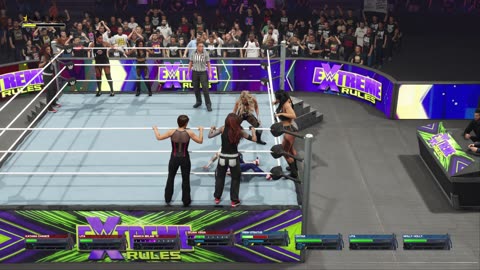 #MyFaction #WWE2K24 #Lita vs #BeckyLynch plus 8 woman tag team action. #PC #Steam.