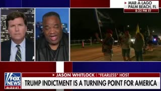 Tucker Guest Jason Whitlock March 30, News of Trump's Indictment