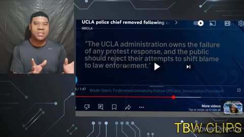 UCLA Police Chief LOSE this job over student PROTEST.