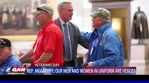 Rep. McCarthy: Our men and women in uniform are heroes