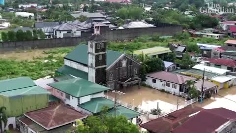 Super Typhoon Noru hits the Philippines forcing thousands to flee