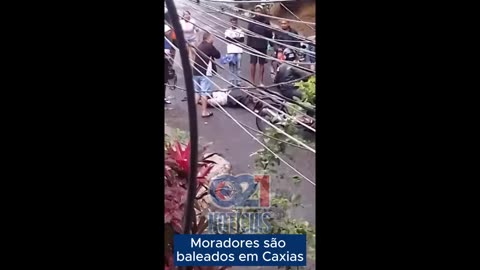 Moradores são baleados em Caxias no Corte 8