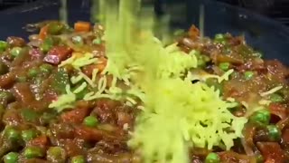 Indian ASMR World_ Tawa Pulav Cooking #Shorts #Food #Cooking #Recipe #Recipes #TawaPulav #ASMR