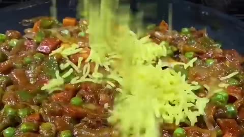 Indian ASMR World_ Tawa Pulav Cooking #Shorts #Food #Cooking #Recipe #Recipes #TawaPulav #ASMR