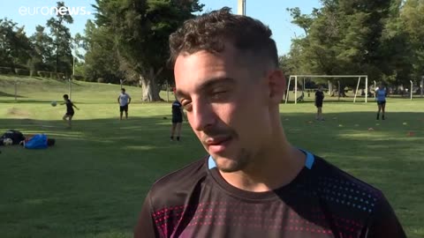 Two Argentinian transgender football player