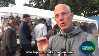 Peaceful Protest in Wellington - Hare Krishna kitchen feeding 3000 meals each day