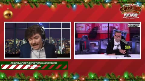 America First Christmas MONEYBOMB Marathon Stream guests Gavin McInnes and Ryan Katsu Rivera