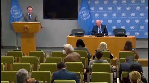 Russia Ambassador to UN Claims Bucha Massacre A Ukrainian False Flag Event