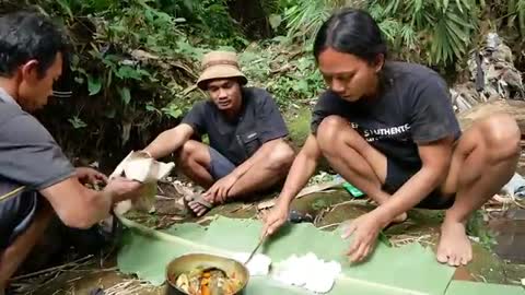 Adventure, fish hunting...dede inoen tarzan indonesia