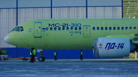 ️-Russia returned to the top rank of civil aviation this morning when its newest MC-21-310