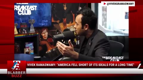 Vivek Ramaswamy: "America Fell Short Of Its Ideals For A Long Time"